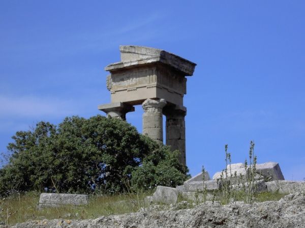 Akropolis von Rhodos: der Apollo-Tempel